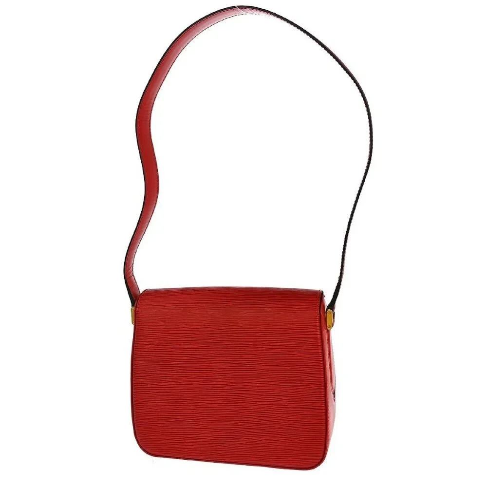 LOUIS VUITTON BUSSY SHOULDER BAG EPI RED M52207 SP0919 NQ01258 - Picture 2 of 10